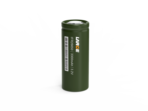 低溫 LiFePO4<br> 26650 3.2V 3300mAh
